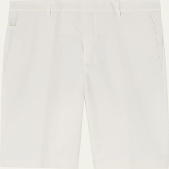 Loro Piana Mens Jarno Flat-Front Bermuda Shorts