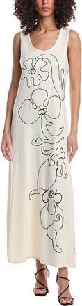 Marimekko Helmi Baluns Placement Maxi Dress