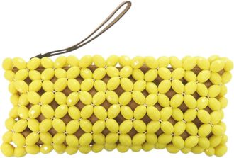 Marni Yellow Leather Plastic Clutch Bag (Pre-Owned)