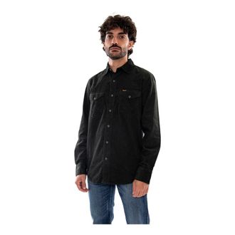 Wrangler Camicia Western - - Shirts - Uomo - Verde - S
