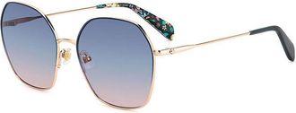Kate Spade New York Kenna/G/S Asian Fit S6F/I4 Womens Sunglasses Blue Size 57