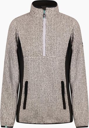 Trespass Womens Trespass Womens/Ladies Lia Half Zip Fleece Top - Grey - Size: 18/20