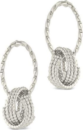 Sterling Forever Jane Braided Dangle Earrings in Silver at Nordstrom Rack