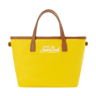 MC2 Saint Barth Mini Bags, female, Yellow, Size: ONE SIZE City Bag Mini Nylon