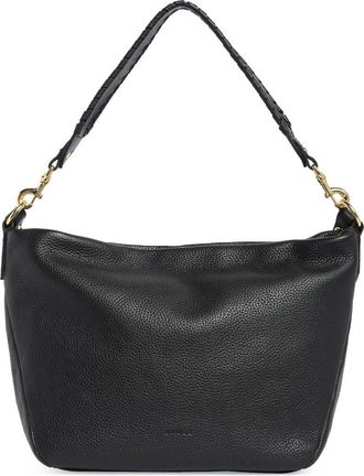 Aim&eacute;e Malta Leather Shoulder Bag in Black at Nordstrom Rack