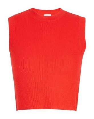 8 by YOOX RIBBED KNIT CROPPED TANK TOP