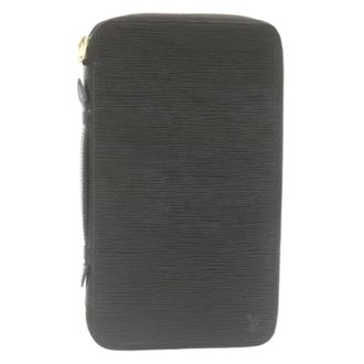 Louis Vuitton Pre-owned Clutches, female, Black, Size: ONE SIZE Pre-owned Leather Clutch