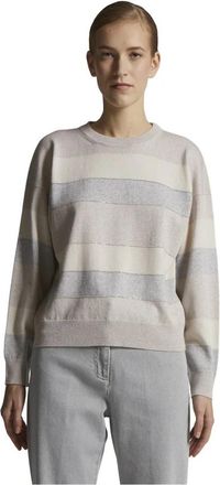 PESERICO Stijlvolle Trui voor vrouwen - Dames - Ronde hals truien - Veelkleurig - 2XL - Truien & Vesten