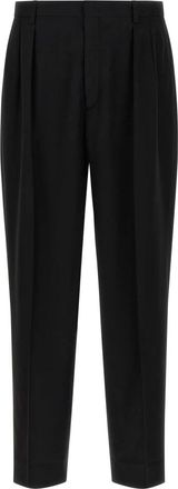 Cellar Door Lucio Pants - Heren - Straight fit broeken - Zwart - XL - Leer - Broeken