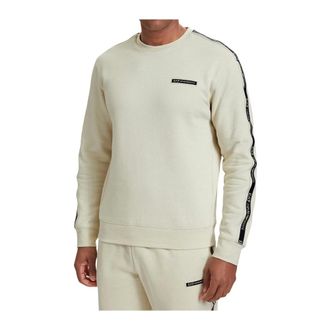 Emporio Armani Logo Series Sweatshirt - Heren - Sweatshirts & Hoodies - Beige - Maat: M Jersey