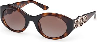 Guess Stijlvolle zonnebril Gu 00198-H 52F - Dames - Zonnebrillen - Bruin - 53 MM - Accessoires