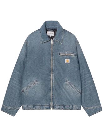 Carhartt Work in Progress Denim Jacket with Classic Collar