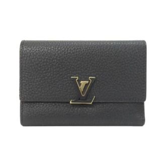 Louis Vuitton Pre-owned Taurillon Wallet (bi-fold) - - Pre-owned - Donna - Nero - ONE SIZE