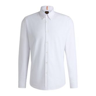 BOSS Button-down regular-fit shirt in Oxford cotton