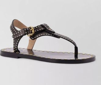 Isabel Marant leather studded flat sandals