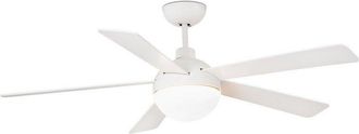Netlighting Izaro LED White Ceiling Fan with DC Motor Smart 3000K