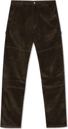 Moncler Broeken, Heren, Groen, XL, Katoen, Ribfluwelen broek