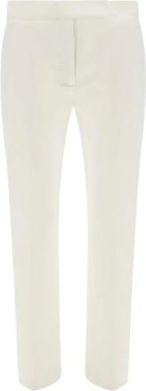 SA SU PHI Broeken, Dames, Wit, S, Klassieke Straight Leg Broek
