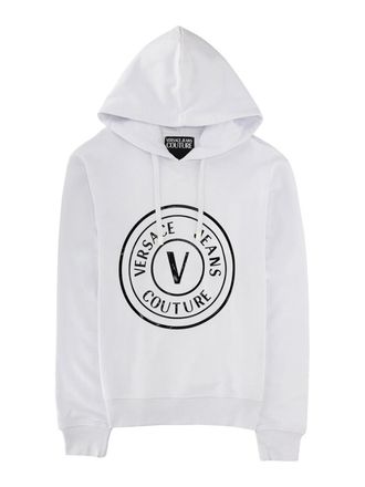 Versace Jeans Couture Sweatshirt with logo and hood