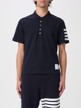 Thom Browne Polo Shirt THOM BROWNE Men color Navy