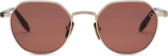 Akoni Themis Zonnebrillen - Dames - Zonnebrillen - Geel - ONE Size - Accessoires