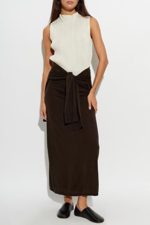 Toteme maxi Skirt, Womens, Brown