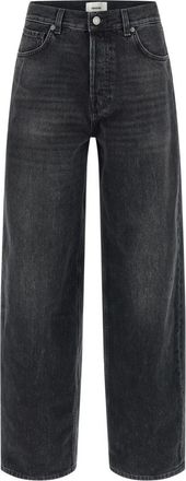 Haikure Loose-fit Jeans - Dames - Loose Fit Jeans - Zwart - W26 - Katoen - Jeans