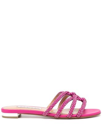 Aquazzura Sandali con decorazione - Rosa