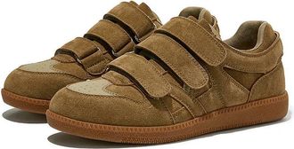 Generic NYSBH Womens Sneakers Flat Women Plus Size Non-Slip Female with Tilted Toe Shoes Khaki