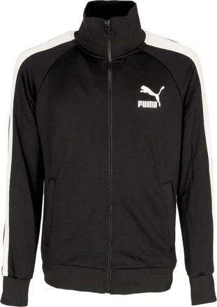 Puma Iconic T7 Track Jacket Pt - Heren - Trainingsjackets - Zwart - XL - Katoen - Fitness
