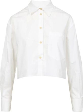 Erika Cavallini Semi Couture Mujer, Blusas y Camisas, Blanco, Talla: S