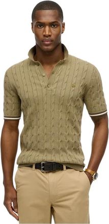 Superdry gebreide poloshirt voor heren