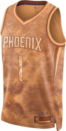 Nike x NBA Dri-FIT Devin Booker Phoenix Suns Swingman Jersey Brown FD6233-860