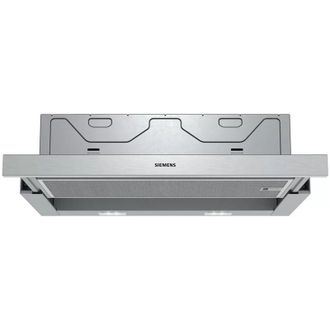 SIEMENS Campana Telescopica 60cm 389m&sup3;/h Metalizado Plata - Li64mb521