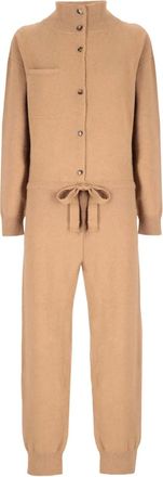 Laneus knitted jumpsuit - Neutrals