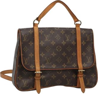 Louis Vuitton Marelle Sac A Dos Backpack Monogram Canvas Brown Canvas Backpack Bag (Pre-Owned)