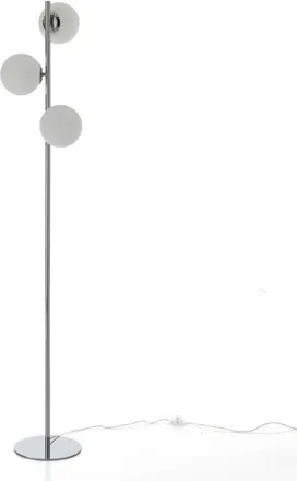 Oresteluchetta Lampada da terra in acciaio cromato cm. &Oslash;.30 H.160