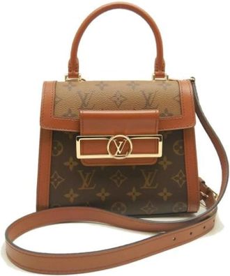 Louis Vuitton Pre-owned Plastic louis-vuitton-bags - Dames - Vintage Handtas - Bruin - ONE Size - Leer - Vintage