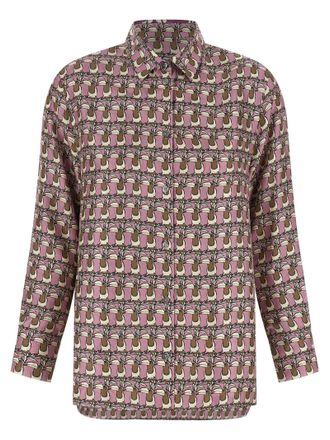 Max Mara Multicolor Silk Womens Blouse