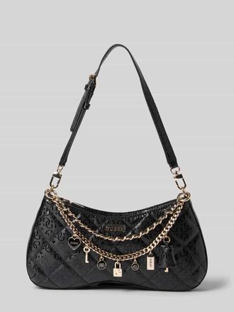 Guess Shoulder Bag mit Logo-Detail Modell Libby in Black, Gr&ouml;&szlig;e 1