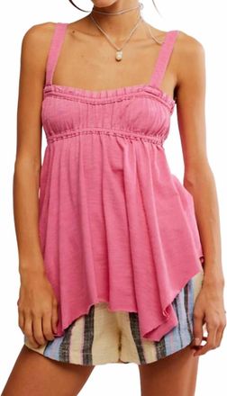 Free People Amaryllis Tank Top In Wild Orchid
