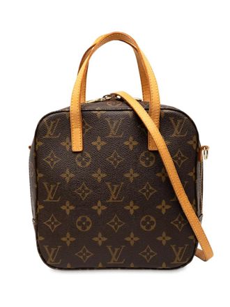 Louis Vuitton 2003 Monogram Spontini satchel - women - Fabric/Leather - One Size - Brown