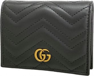 Gucci Black Leather Wallet (Bi-Fold) (Pre-Owned)