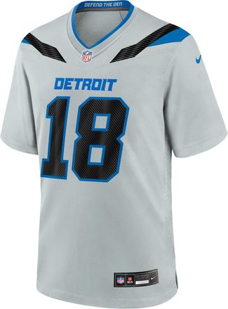 Nike Isaac TeSlaa Detroit Lions Rivalries Collection Nike Mens NFL Game Jersey in Grey | 67NM0JFL9JF-35L