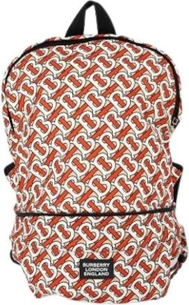 Burberry Pre-owned Vintage Nylon Backpack - unisex - Vintage Rugzakken - Oranje - ONE Size - Nylon - Vintage