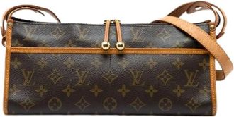 Louis Vuitton Pre-owned Popincourt Long - Dames - Pre-owned - Bruin - Maat: ONE Size Leer