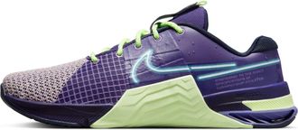 Nike Metcon 8 Mens Trainers Gym Fitness Workout Shoes Deep Purple/Baltic Blue DV1206-500 UK 8 (EU 42.5)