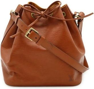 Louis Vuitton Pre-owned Bucket Bags, female, Brown, Size: ONE SIZE Pre-owned Vintage Bucket Bag