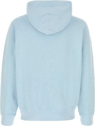 Polo Ralph Lauren Mens Logo-Embroidered Cotton Blend Sweatshirt Blue Polyester Sweater