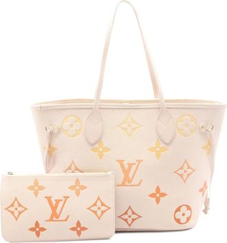 Louis Vuitton Borsa tote Neverfull MM 2010 - Toni neutri